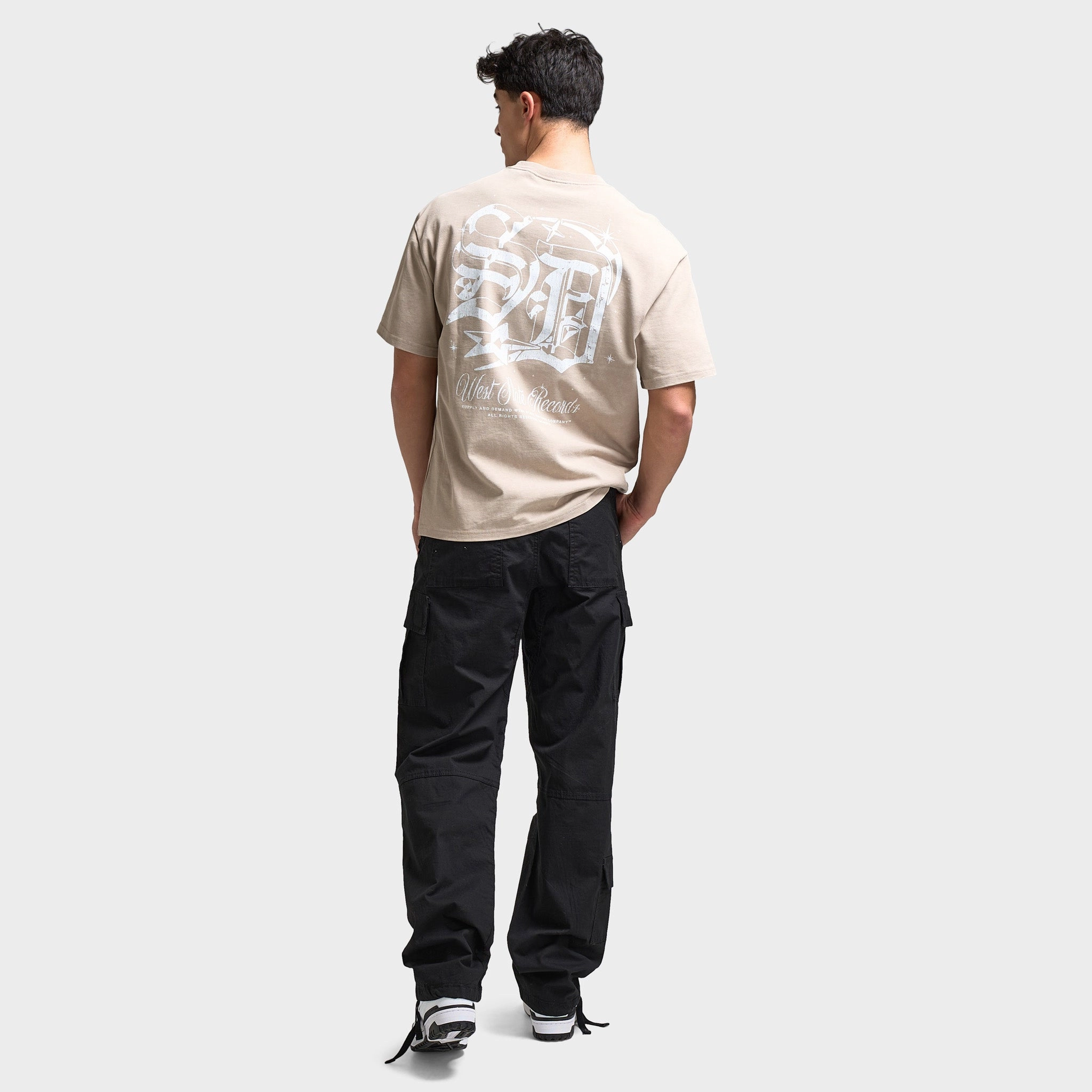 Supply & Demand Finley Graphic T-Shirt / Washed Taupe