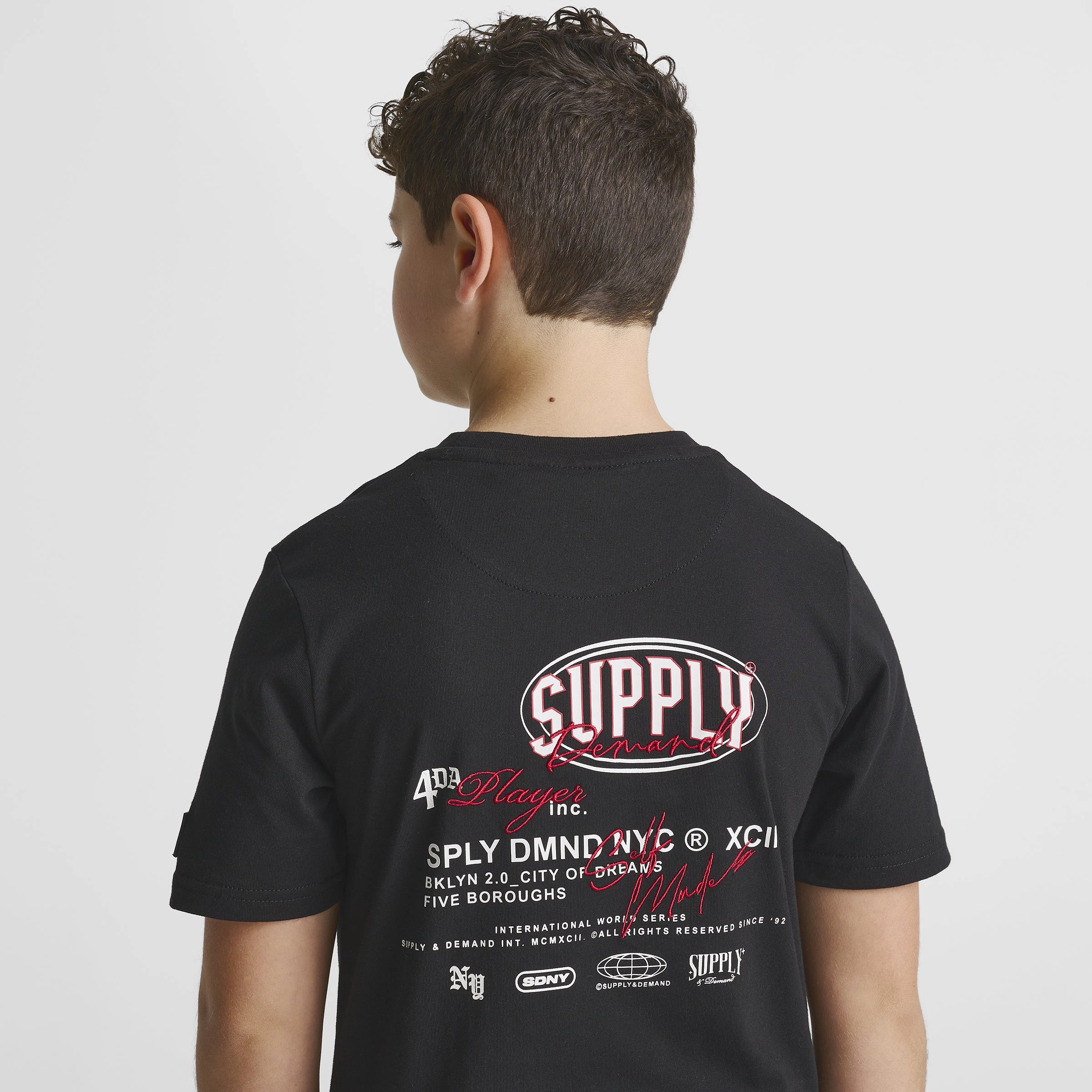 Supply & Demand Junior Boys' Targon T-shirt / Black