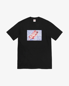 SUPREME SS22 FLOAT BLACK TEE