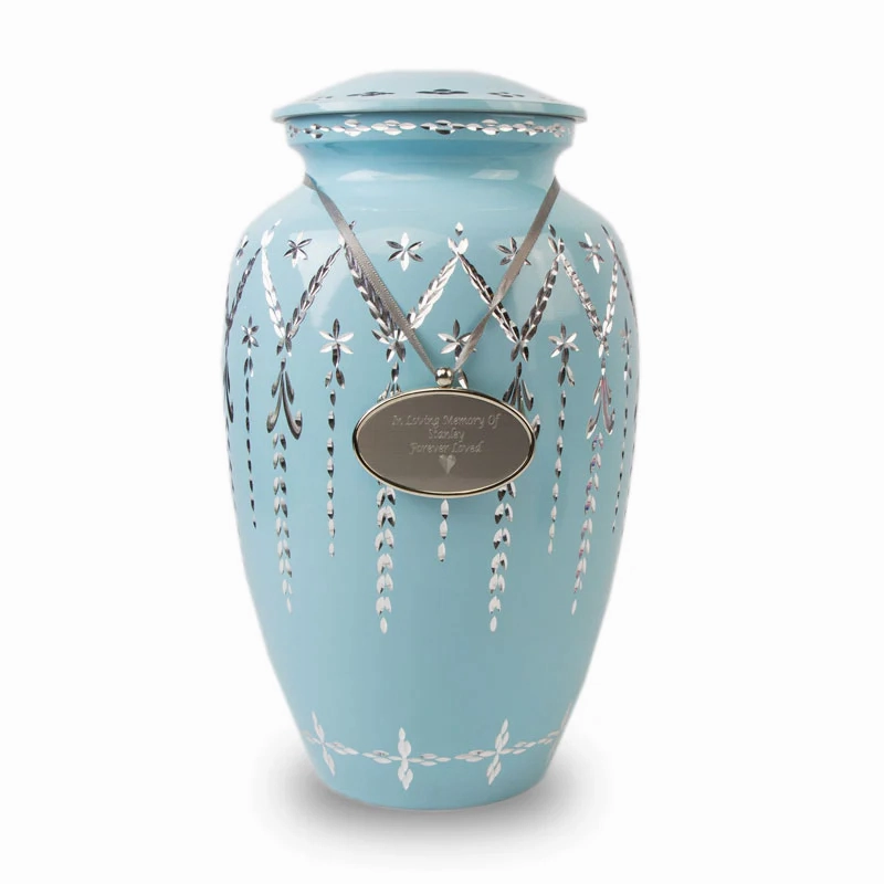 The Ames Urn in Blue