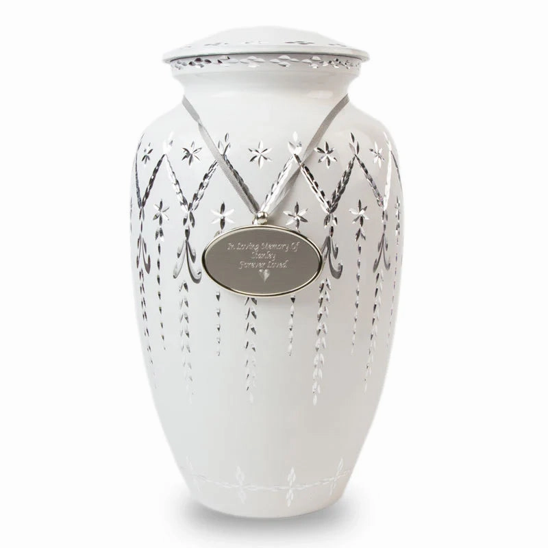 The Ames Urn in White