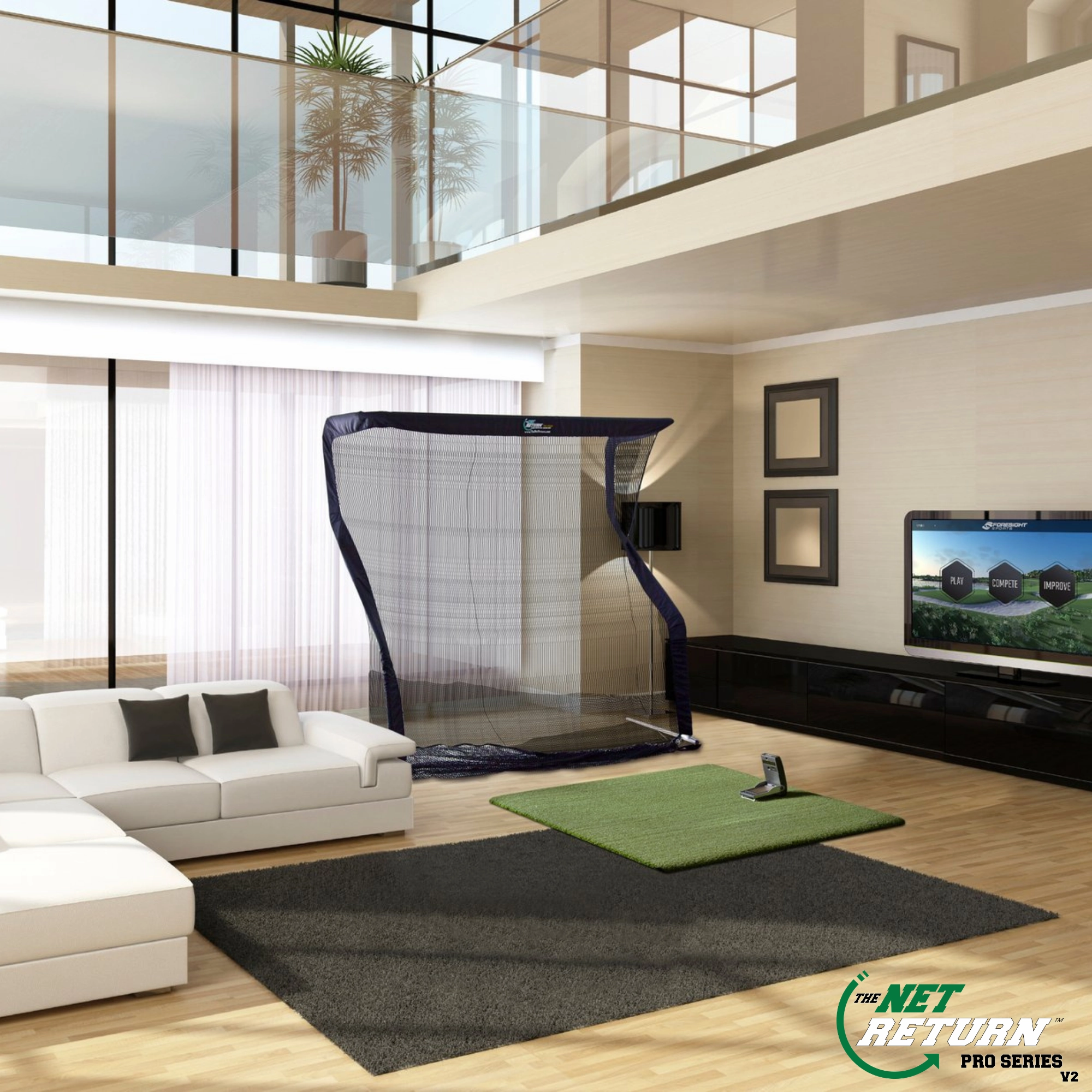 The Net Return Pro Series V2- 8'w x 7'.6h