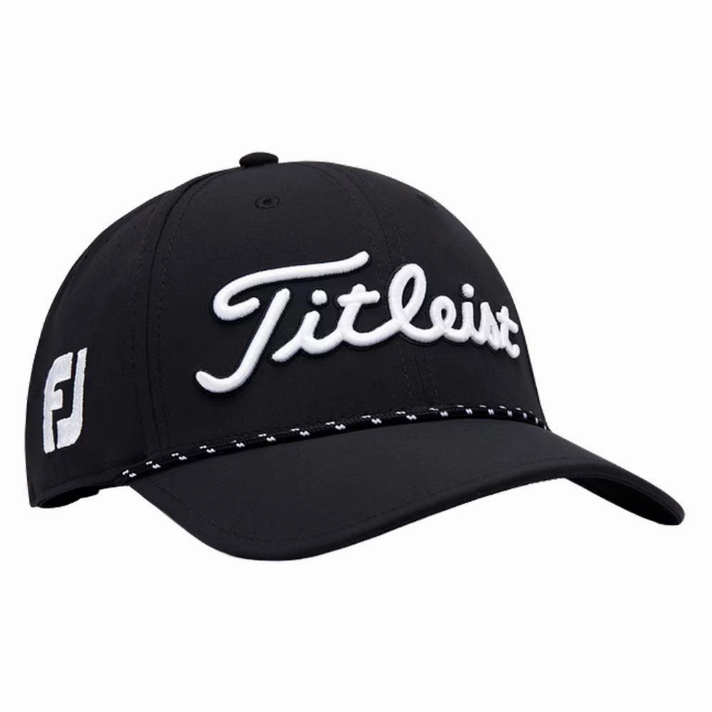 Titleist Tour Breezer Golf Cap Black/White - 23 Men