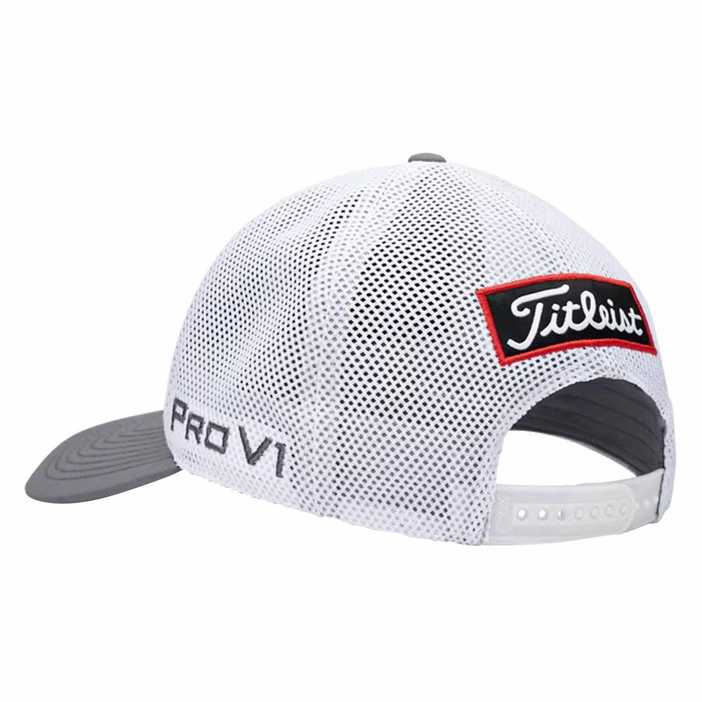 Titleist Tour Performance Mesh Golf Cap Charcoal/White - 24 Men
