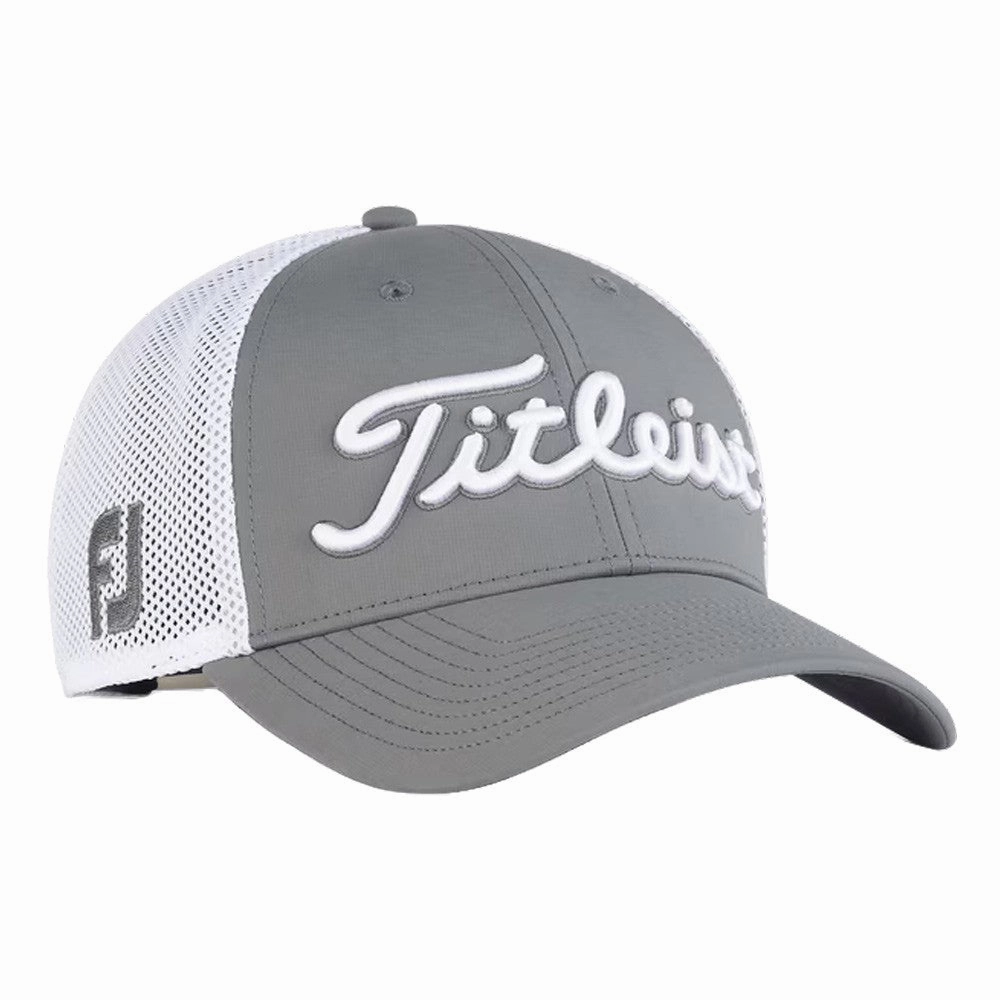 Titleist Tour Performance Mesh Golf Cap Charcoal/White - 24 Men