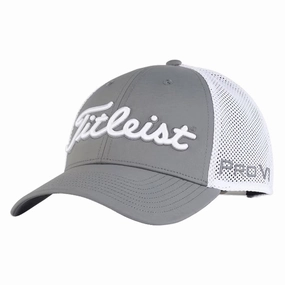 Titleist Tour Performance Mesh Golf Cap Charcoal/White - 24 Men