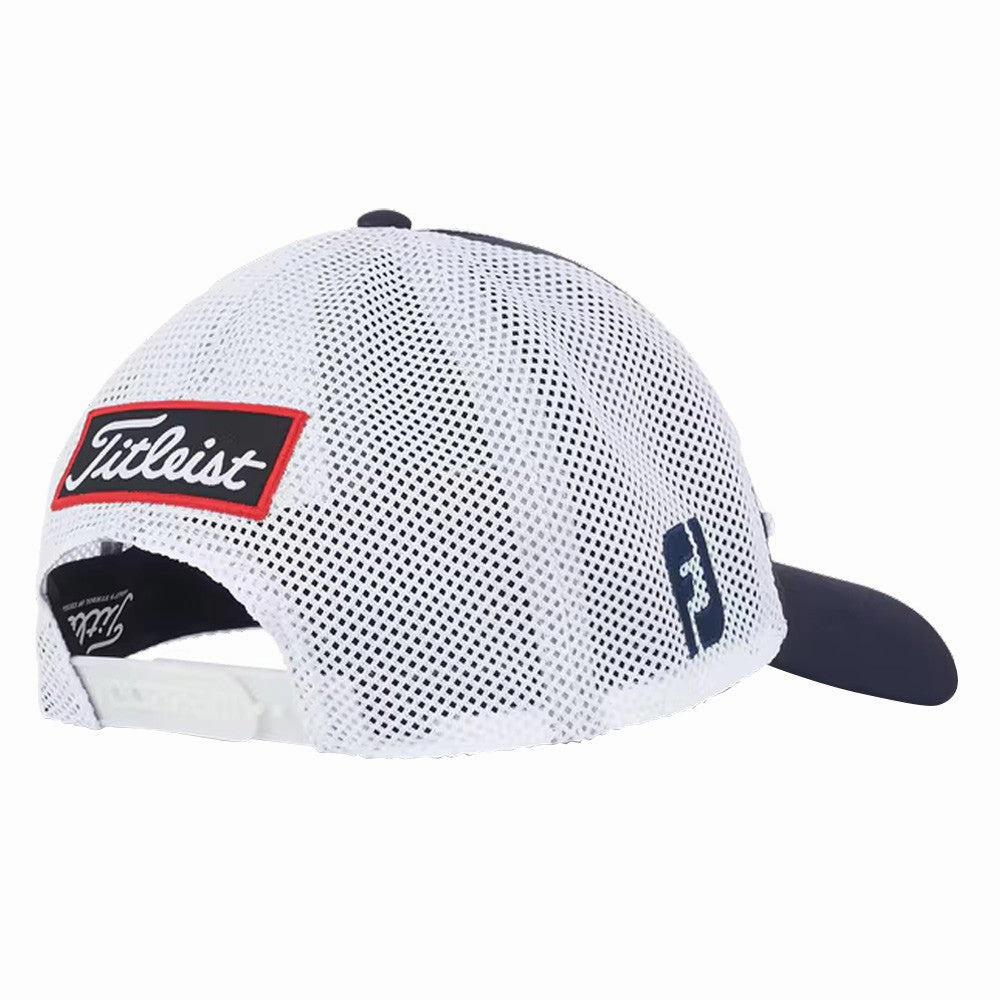 Titleist Tour Performance Mesh Golf Cap Navy/White - 24 Men