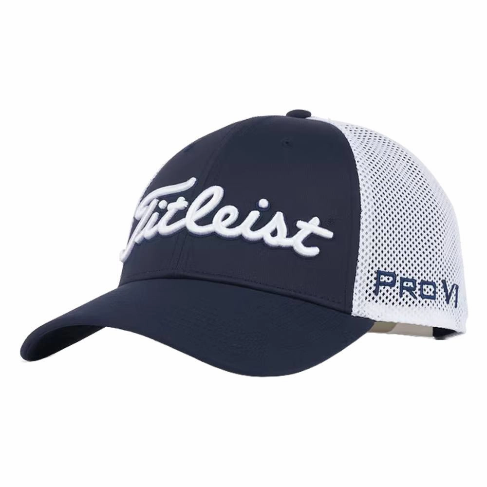 Titleist Tour Performance Mesh Golf Cap Navy/White - 24 Men