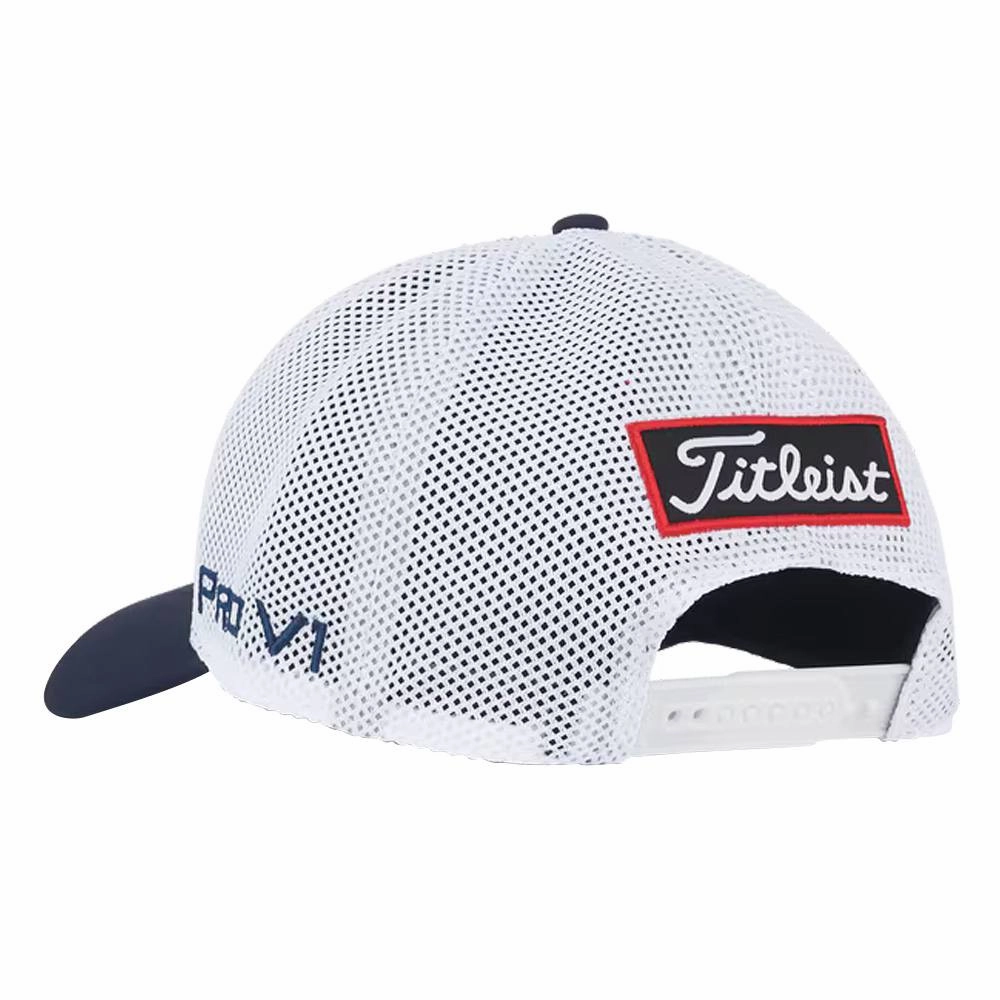 Titleist Tour Performance Mesh Golf Cap Navy/White - 24 Men