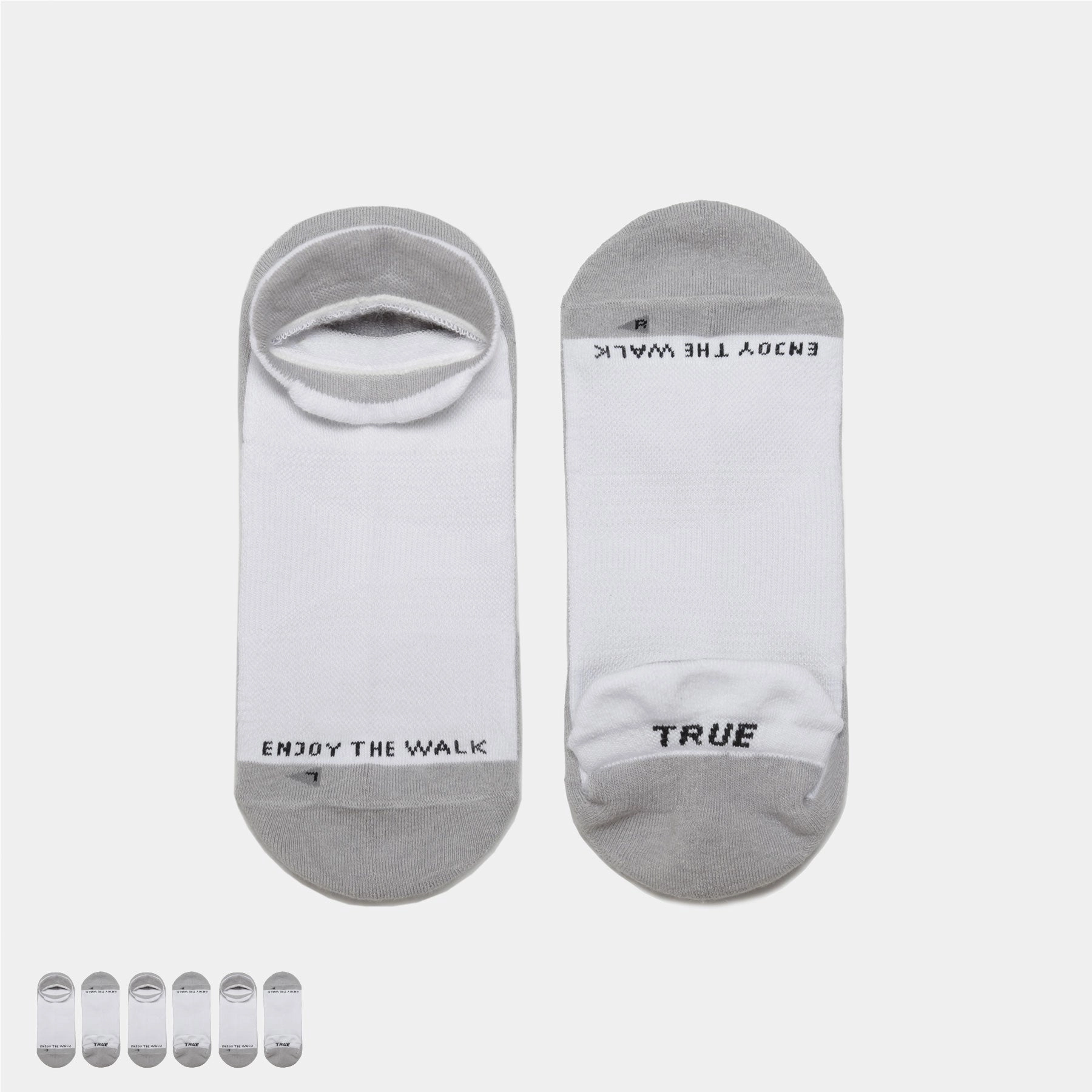 TRUE Performance Ankle Sock 3-Pack | White