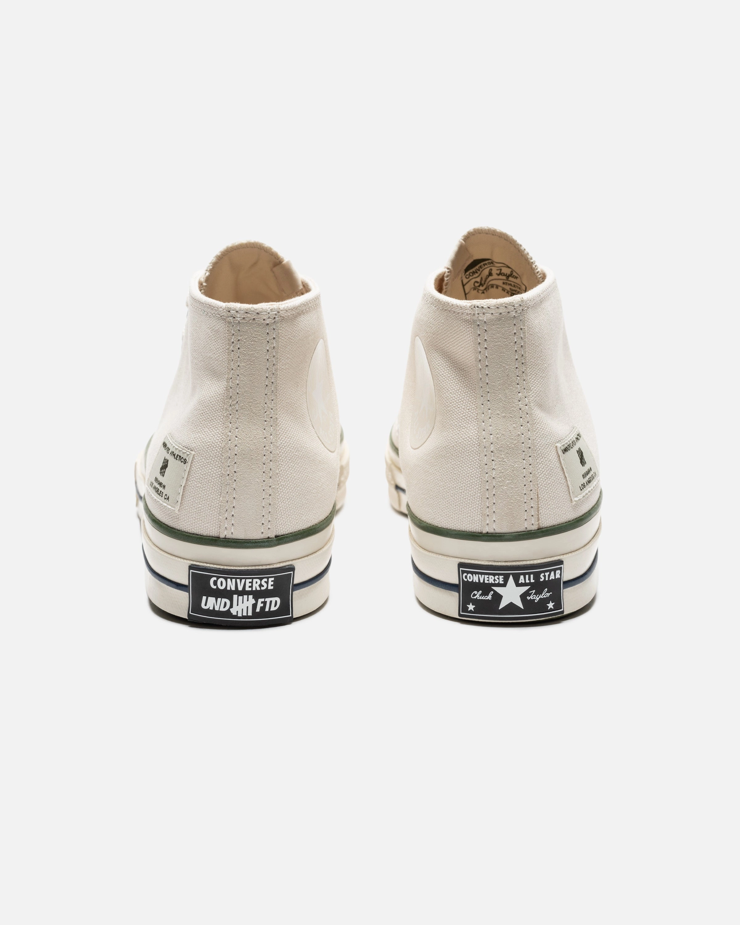 UNDEFEATED X CONVERSE CHUCK 70 MID- PARCHMENT/ CHIVE
