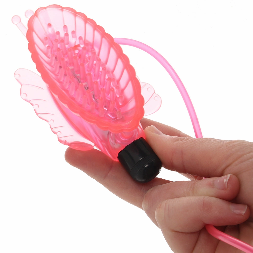 Vibrating Butterfly Pussy Pump with Quick Release