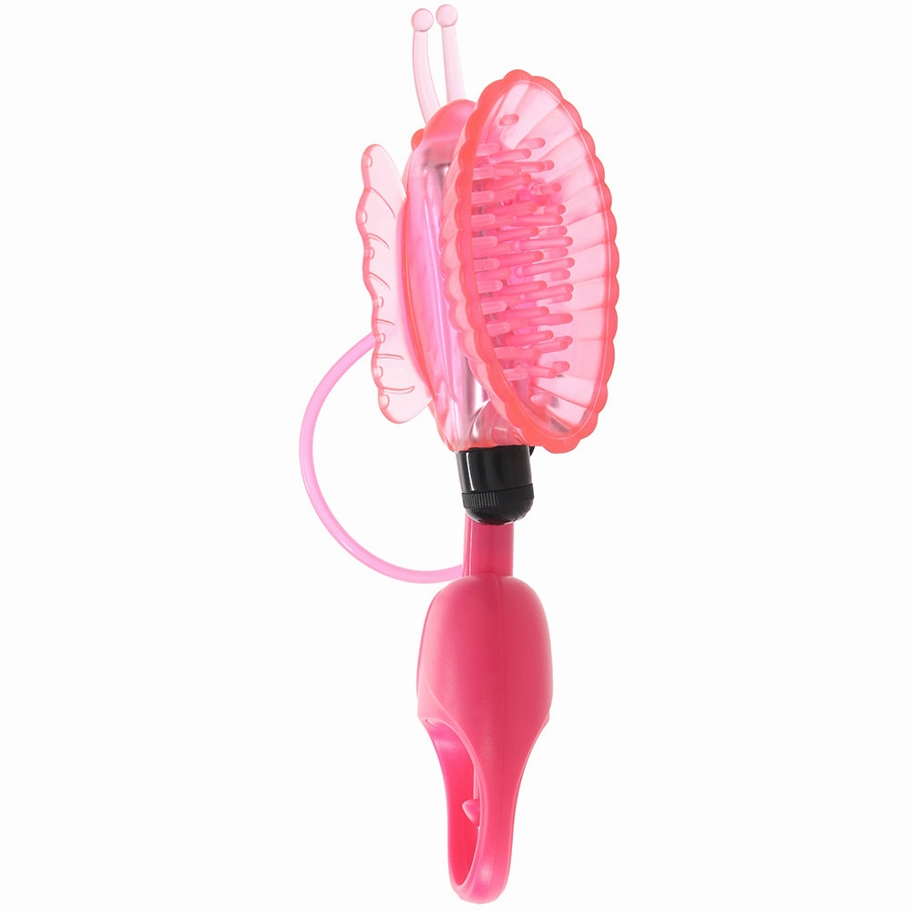 Vibrating Butterfly Pussy Pump with Quick Release