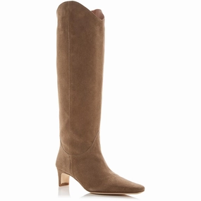 Western Wally Womens Solid Suede Cowboy, Western Boots