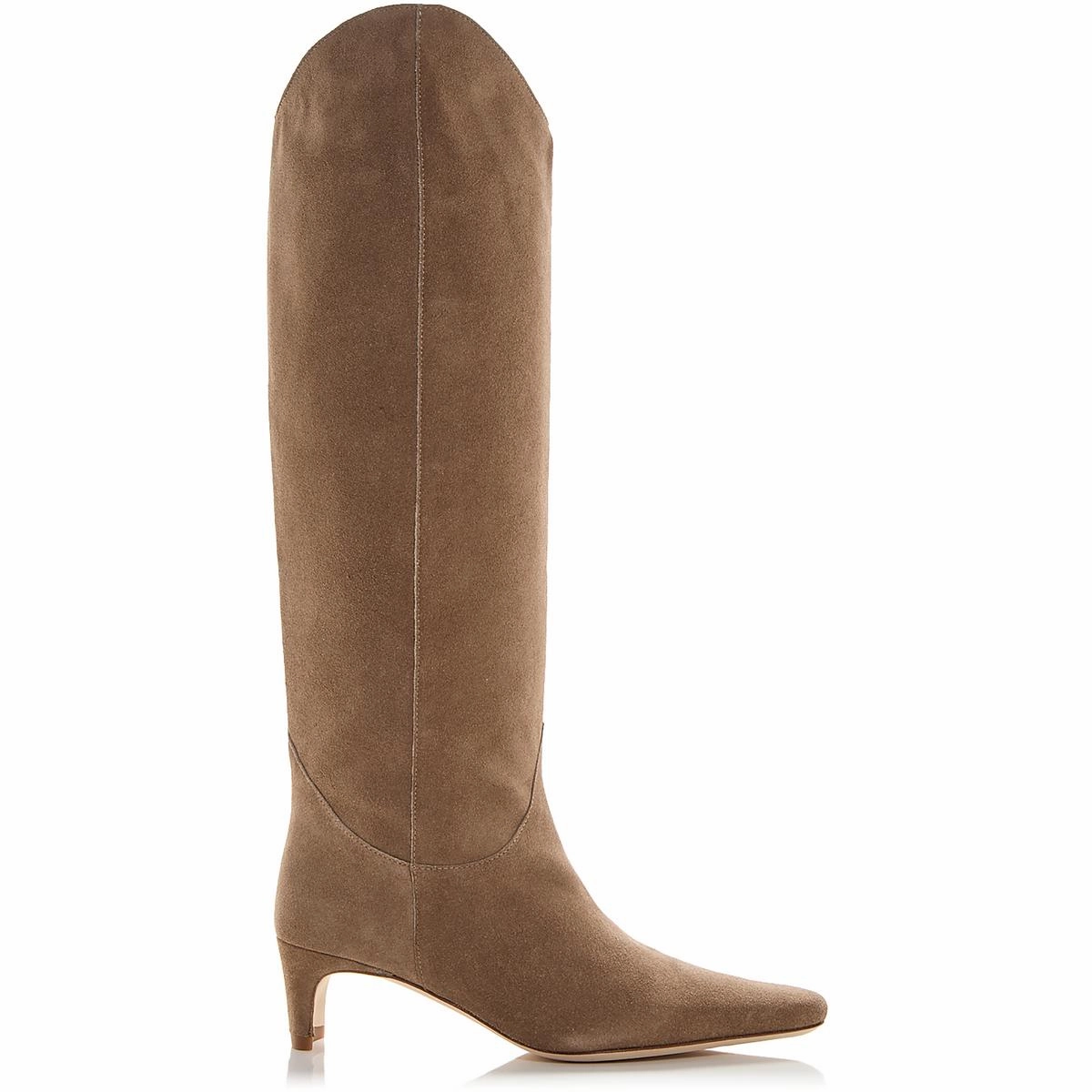 Western Wally Womens Solid Suede Cowboy, Western Boots