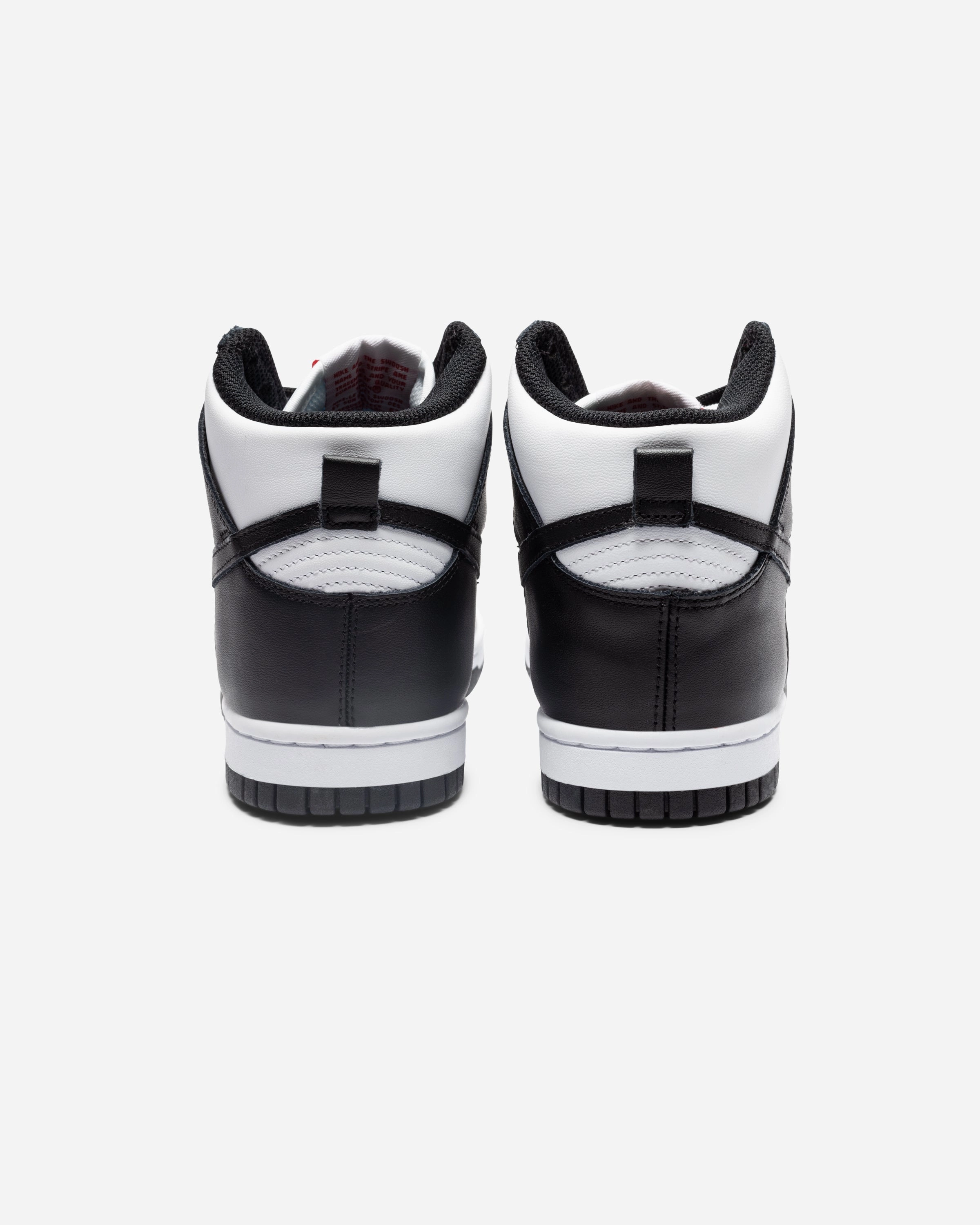 WOMEN'S DUNK HIGH - WHITE/ BLACK/ UNIVERSITYRED