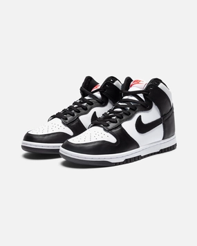 WOMEN'S DUNK HIGH - WHITE/ BLACK/ UNIVERSITYRED