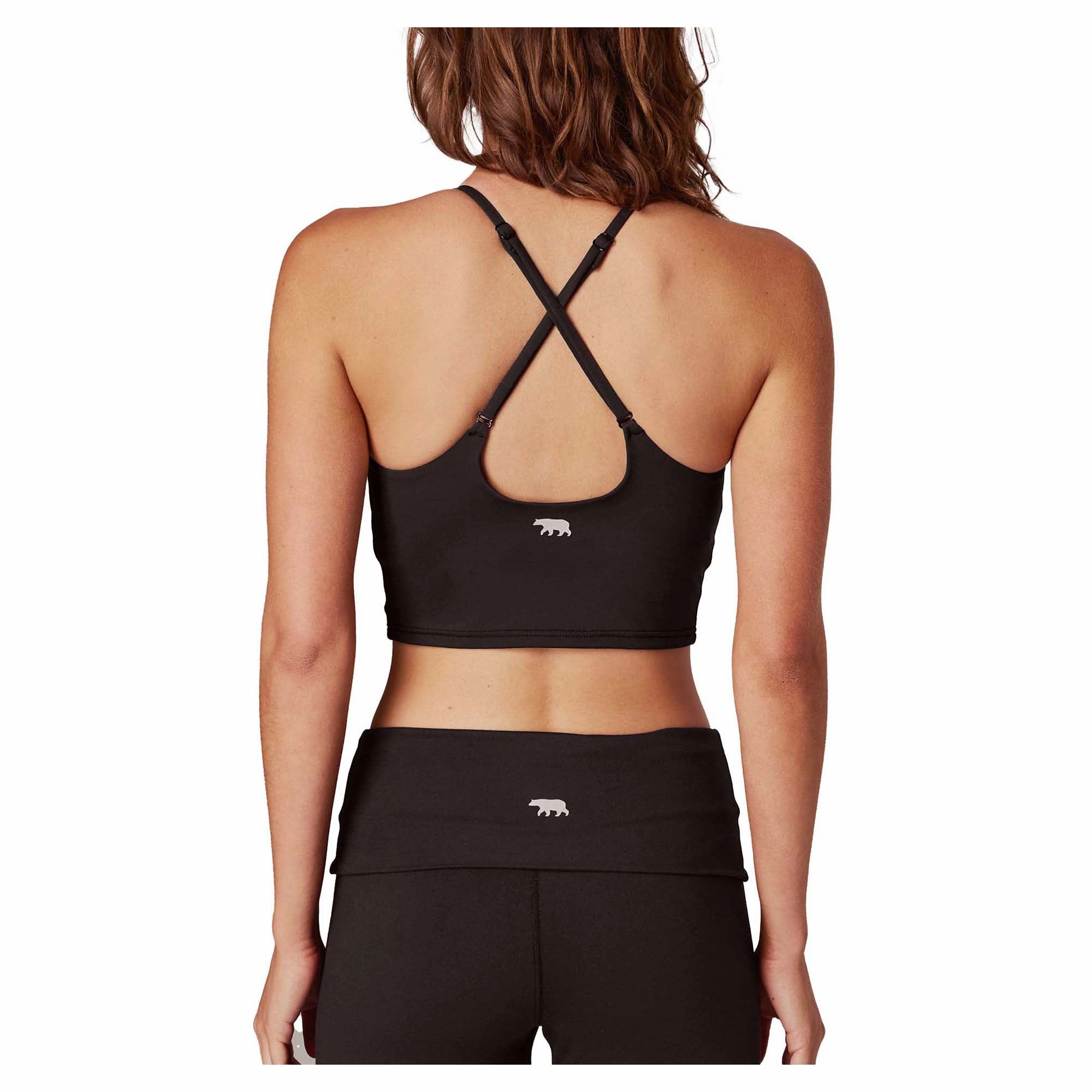 Women's Smooth Moves Push Up Cami Mid Support Sports Bra