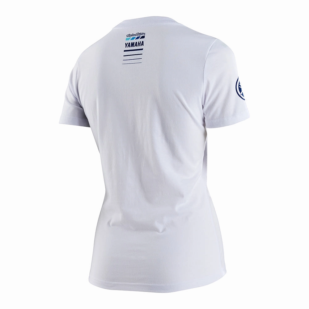 Womens Short Sleeve TLD Yamaha XT22 White