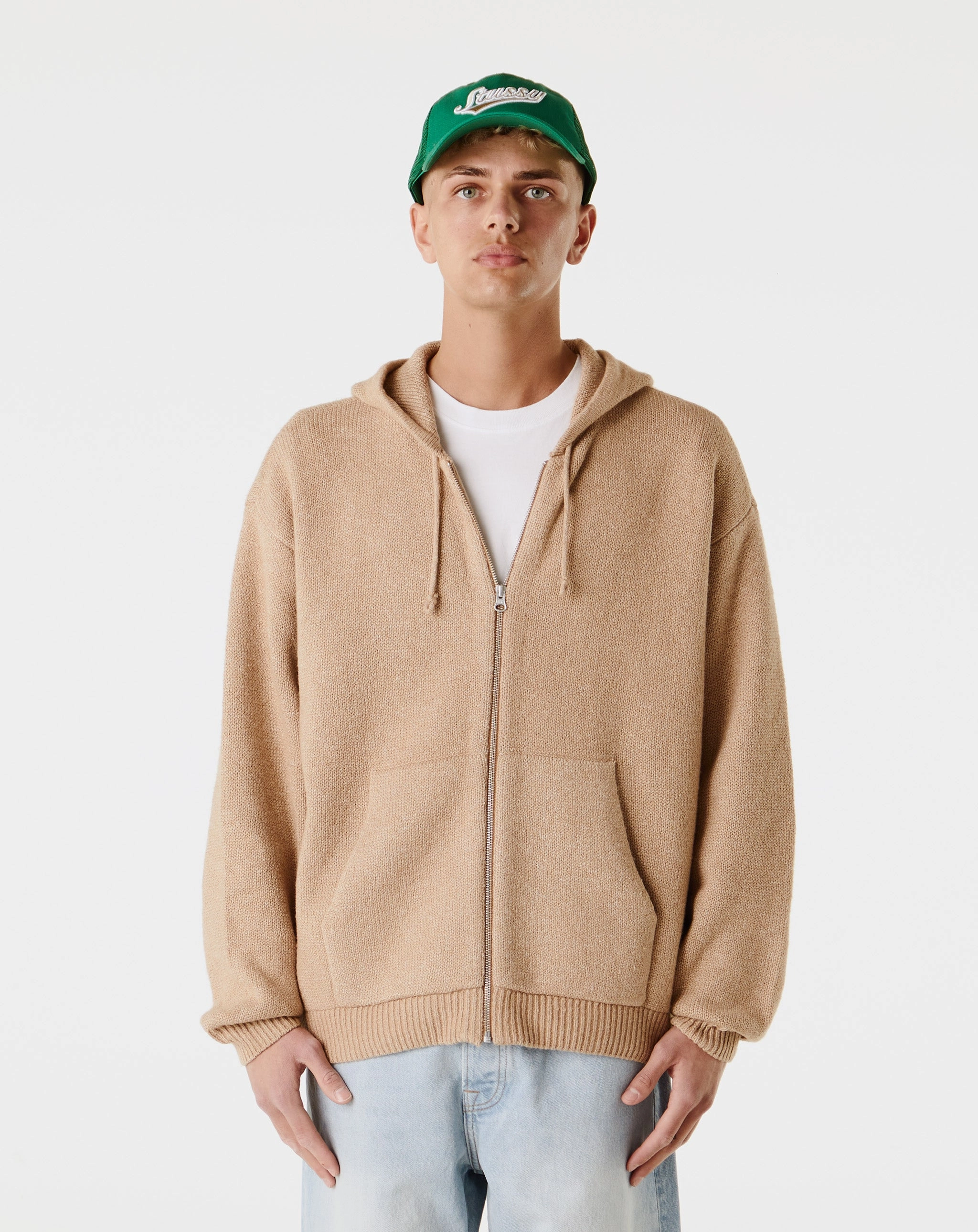 Zip Up Hooded Sweater